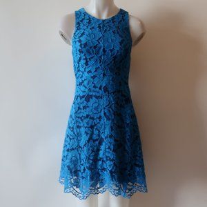 SANDRO PARIS SLEEVELESS LACE A-LINE DRESS 1 US/S *